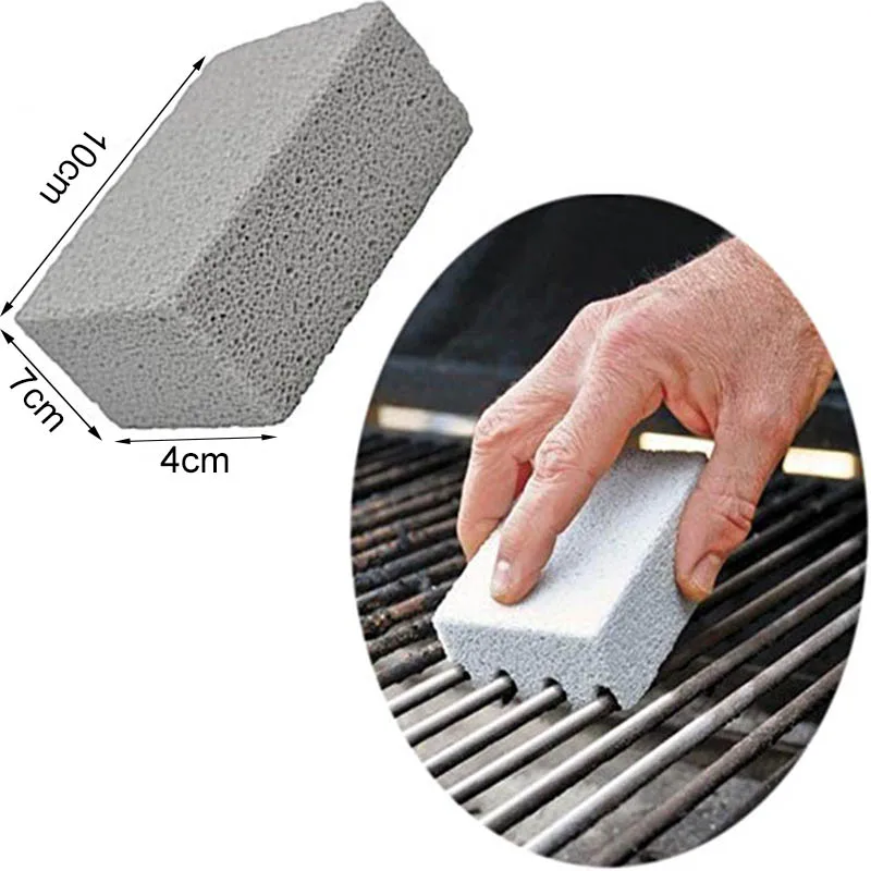3 шт. антискользящие кирпичи для чистки барбекю и гриля|Щетки очистки| |