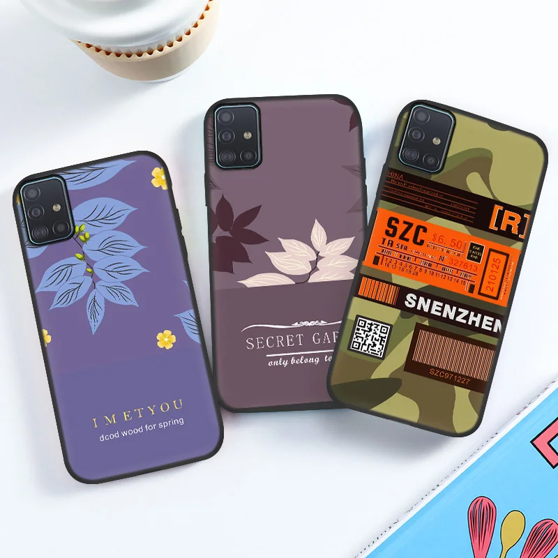 

For Samsung S20 FE S10 Plus Note 20 Ultra 10 Lite Case Soft Silicon Cover Samsung A51 A71 A50 A70 A21S A31 A41 A30 A40 A10S Case