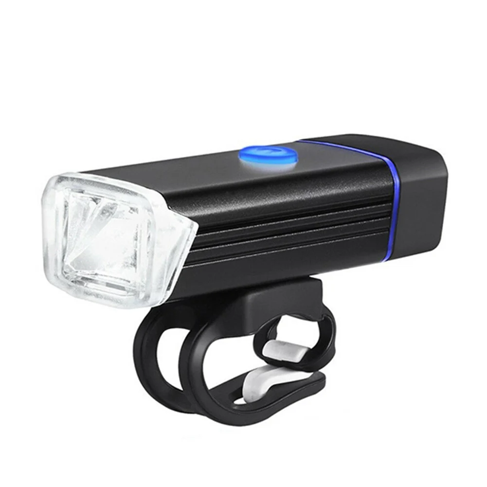 

USB Rechargeable Waterproof Bicycle LED Front Light Flashlight Cycling Lamp