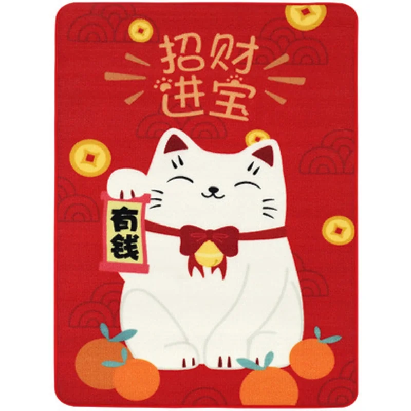 Домашний ковер коврик для двери Противоскользящий кухни ванной комнаты красный