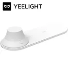 Беспроводное зарядное устройство Yeelight со светодиодной подсветкой, магнитное притяжение, быстрая зарядка для Iphone, телефонов Samsung, Huawei, европейская версия
