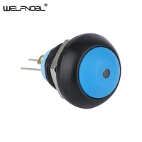 12mm 2 pin momentary latching series mini shape long stay led illuminated push button switch for car