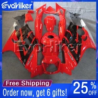custom motorcycle fairing for cbr600f3 1997 1998 motorcycle bodywork kit red gifts