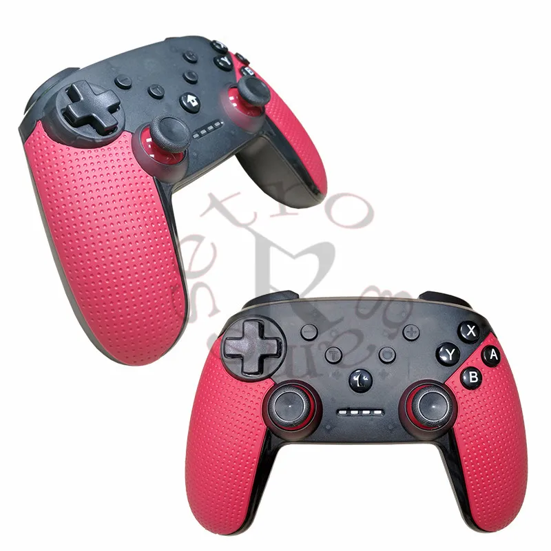 2pcs red 2 шт. беспроводной геймпад переключатель Pro контроллер bluetooth-джойстик с NFC для nintendo переключатель игровой машины и ПК пара - Цвет: 2pcs red