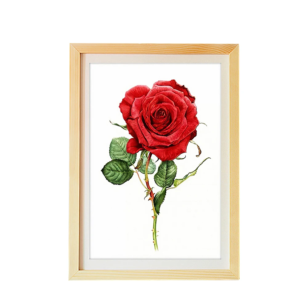 

Diamond Photo Frame Art Wall Funny DIY Canvas Paintings Frames Picture Frame Wood Simple Modern Frame Hanging Home Decor Gift