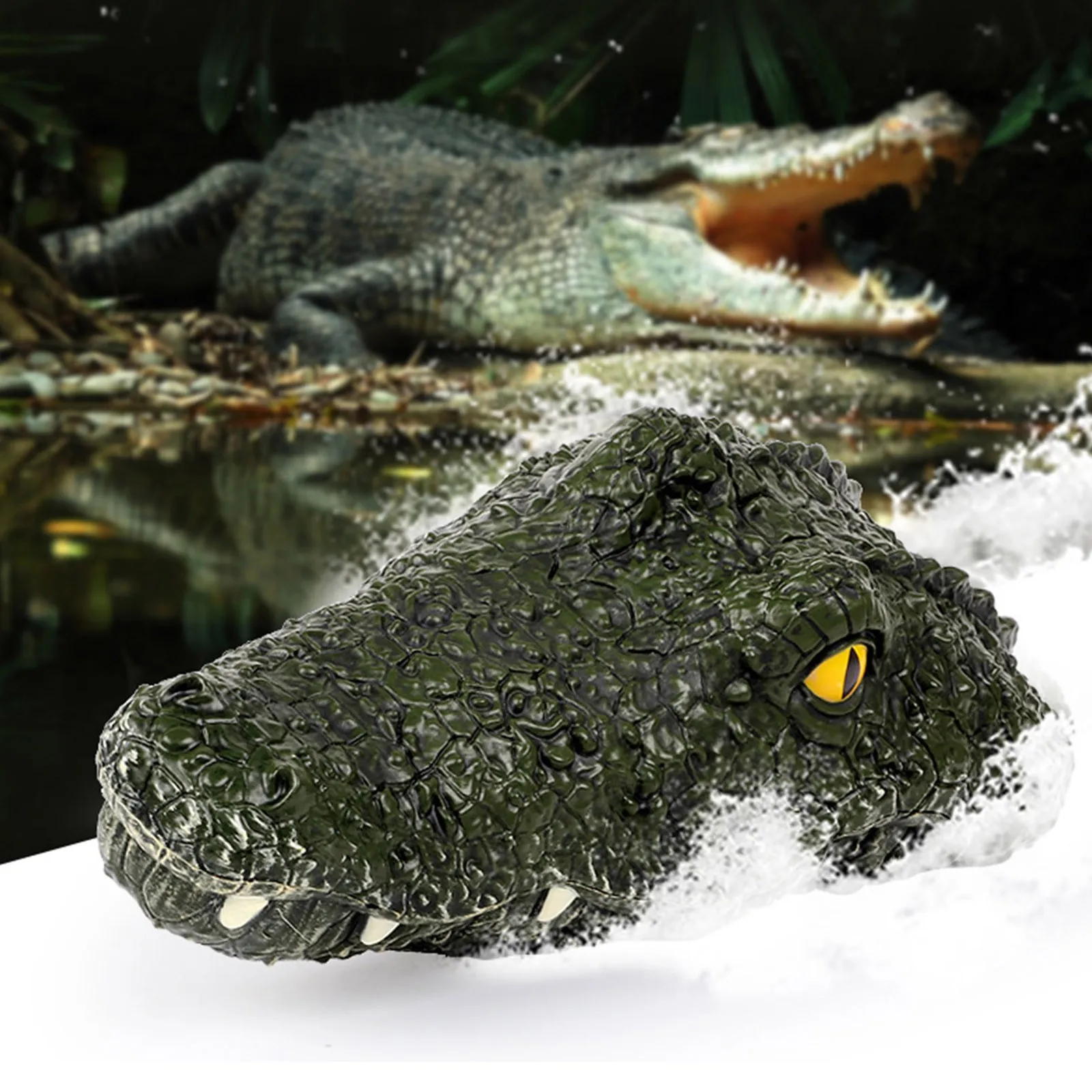 

2.4G remote control 4 channel remote control electric racing crocodile head remote control spoof toy outdoor toy лодка 40*