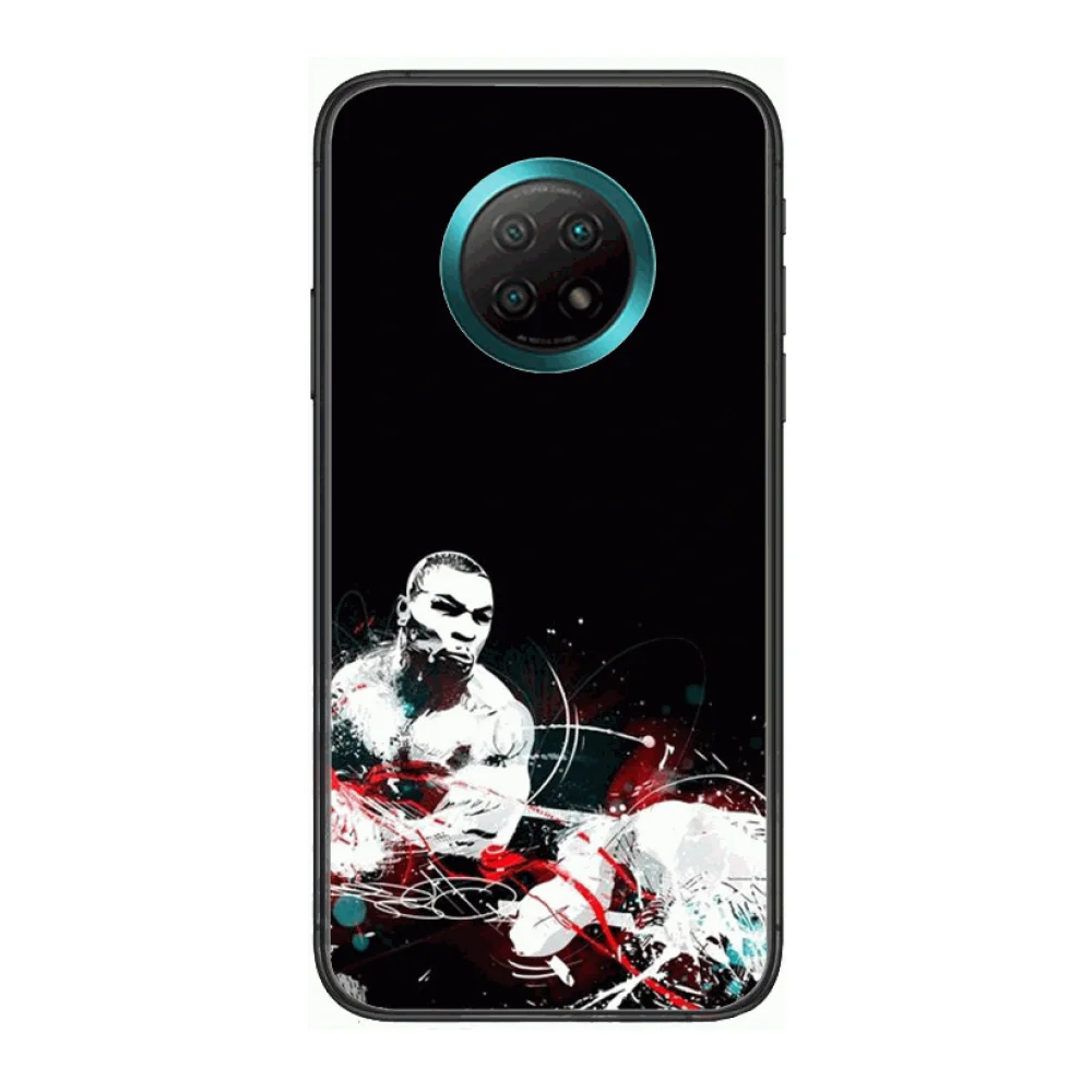 

Mike Tyson boxer Custommade Phone Case For xiaomi Redmi Note 9S 8 7 6 5 A Pro T Anime Black Cover Silicone Back Pretty senior