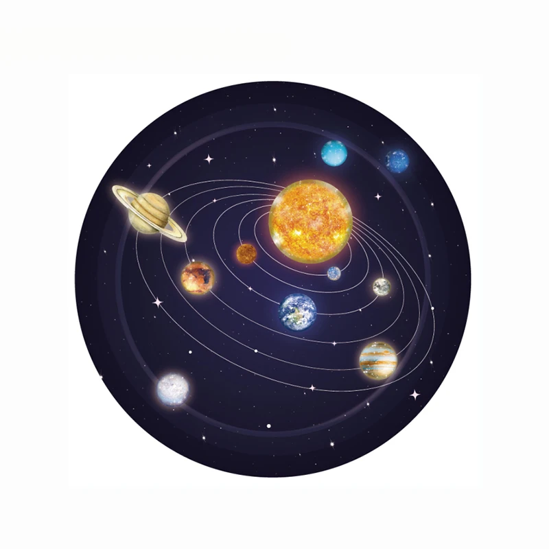 Нетканая космического пространства планета вечерние подарки сумки Baby Shower