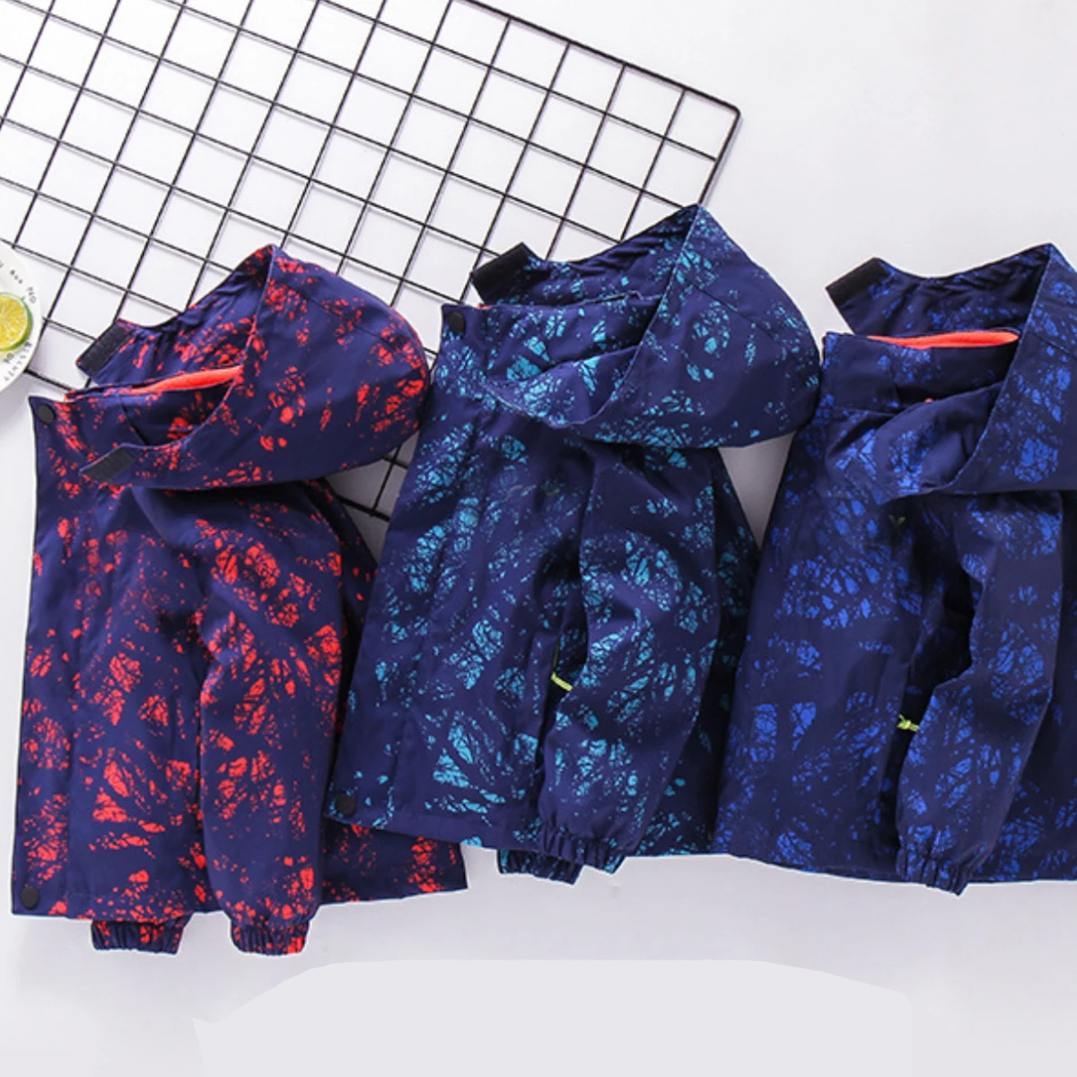 

Autumn Children Clothing 2021 New Girls Colorful Coat For Winter Children Autumn Cotton Clothing Girls Winter Hooded Jacket