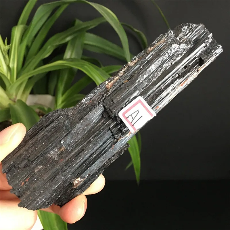 

NATURAL Black TOURMALINE CRYSTAL STONE ORIGINAL
