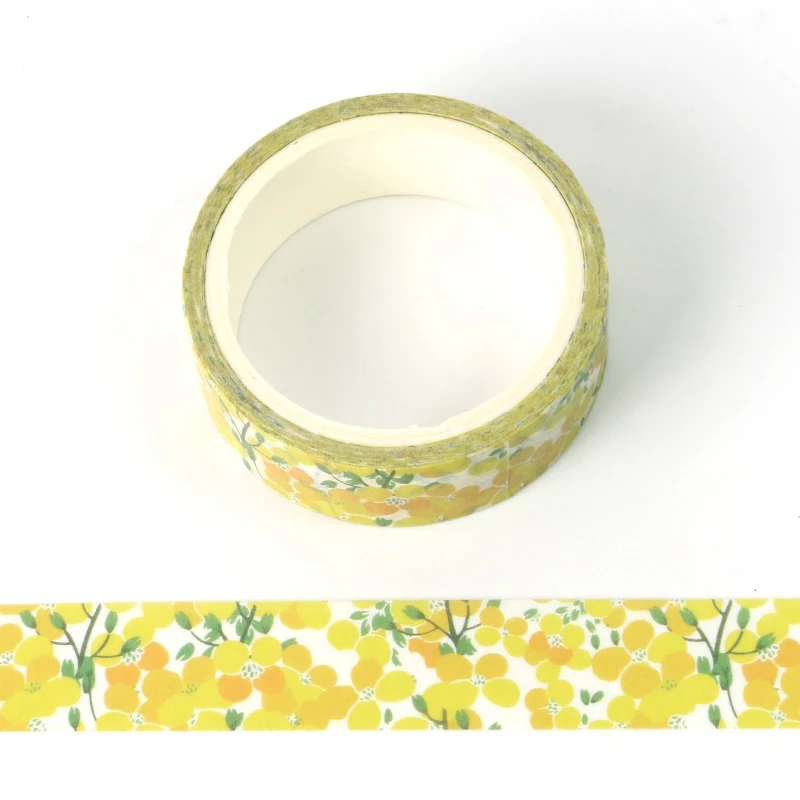

NEW 1X Cute Cole Flowers Washi Tape for DIY Planner Scrapbooking Decorative Masking Tape School Office Supplies