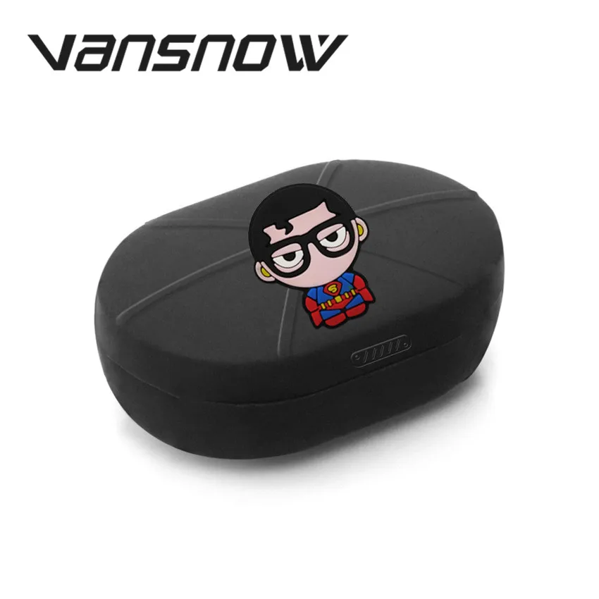 Type-19 Защитный чехол с рисунком героя, чехол для наушников для Redmi Airdots, чехол Global TWS, версия для Xiaomi, аксессуары, чехол для зарядки - Цвет: Type-19