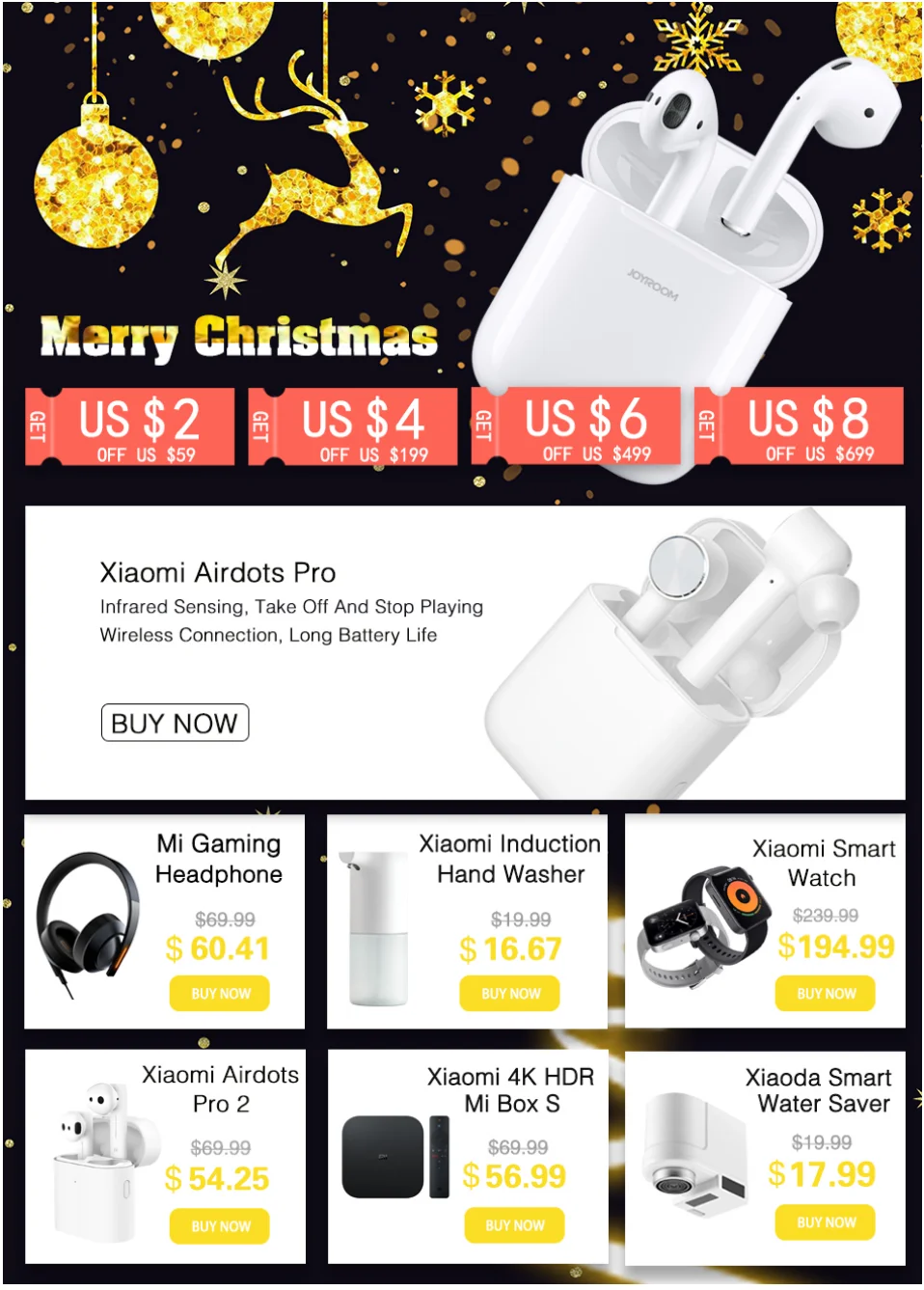 Беспроводные стерео наушники Xiaomi redmi airdots TWS с Bluetooth 5,0, шумоподавление с микрофоном, гарнитура, управление ии