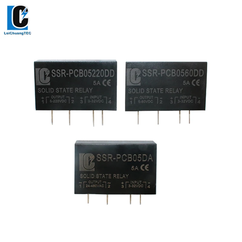 Печатная плата SSR-PCB05DA PCB0560DD PCB05220DD предназначенная с контактами 5 А | Строительство