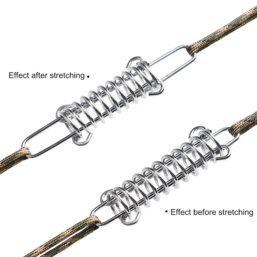 Веревочная Пряжка из нержавеющей стали пряжка с пружинным крючком высокопрочная