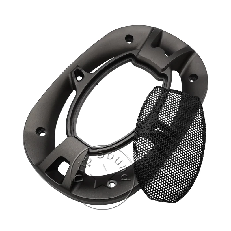 Сетчатая Крышка для автомобильного аудиодинамика декоративная круглая