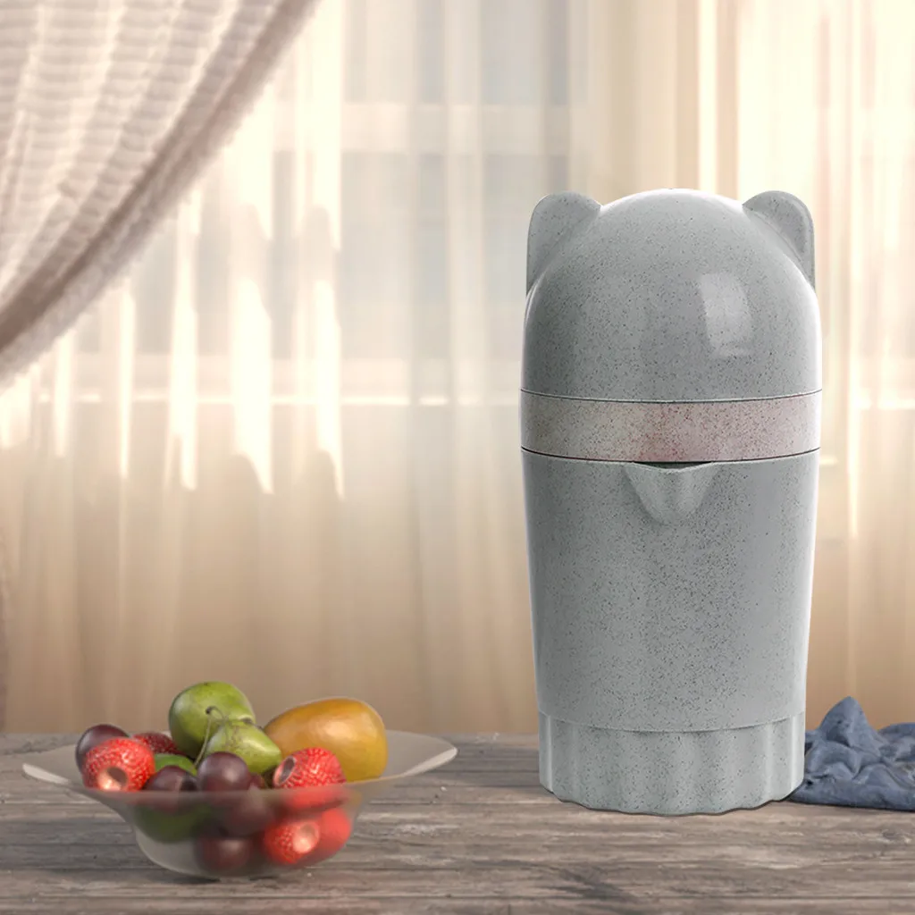 Portable Blender Manual Lemons Orange Juicer Press Hand Kitchen Lemon Squeezer Bottle Cute Licuadora Portatil | Дом и сад