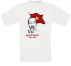 Новый ХоШиМин во Вьетнаме Saigon Kommunismus футболка Летняя хлопковая футболка с коротким рукавом, уличная одежда