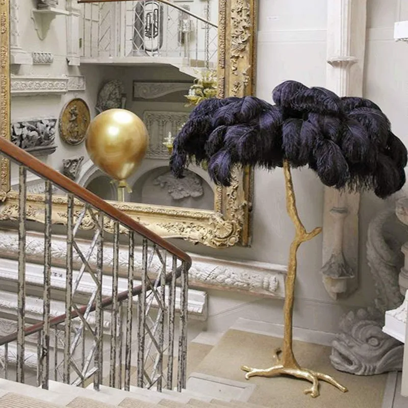 10/200pcs/lot Black Ostrich Feathers plumes DIY Wedding Decoration everything for handmade needlework Accessories Plumas 15-70CM - купить по