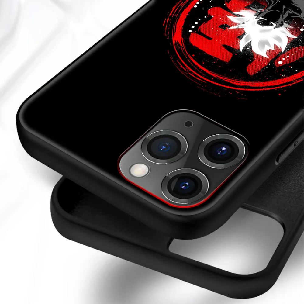 

Japan Anime Cartoon Comis Phone Case For iPhone 11 7 8 Plus X XR XS 12pro MAX 12mini SE 2020 Back Cover Funda Shell Black Capa