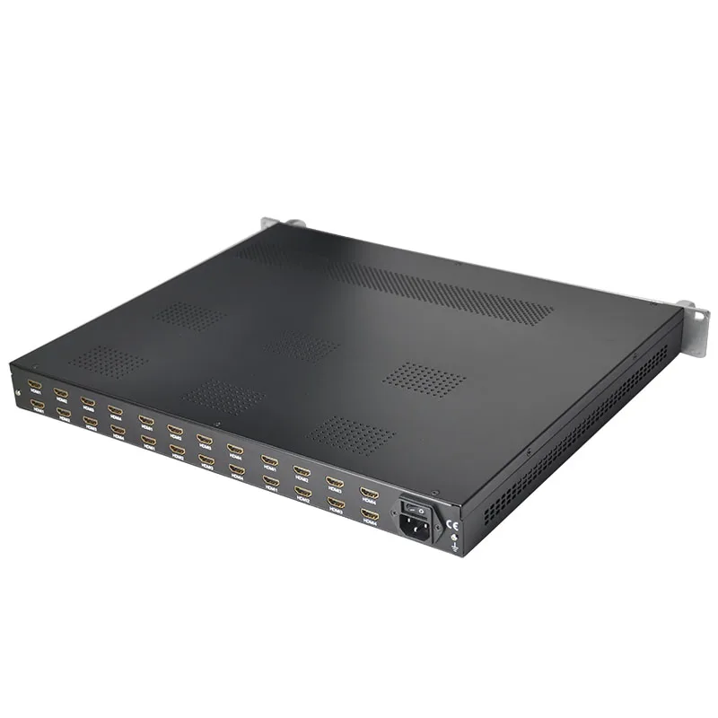 Радиовещание 4/8/12/16/24 каналов HDMI в H.264 IP HD преобразователь ASI оборудование прямой