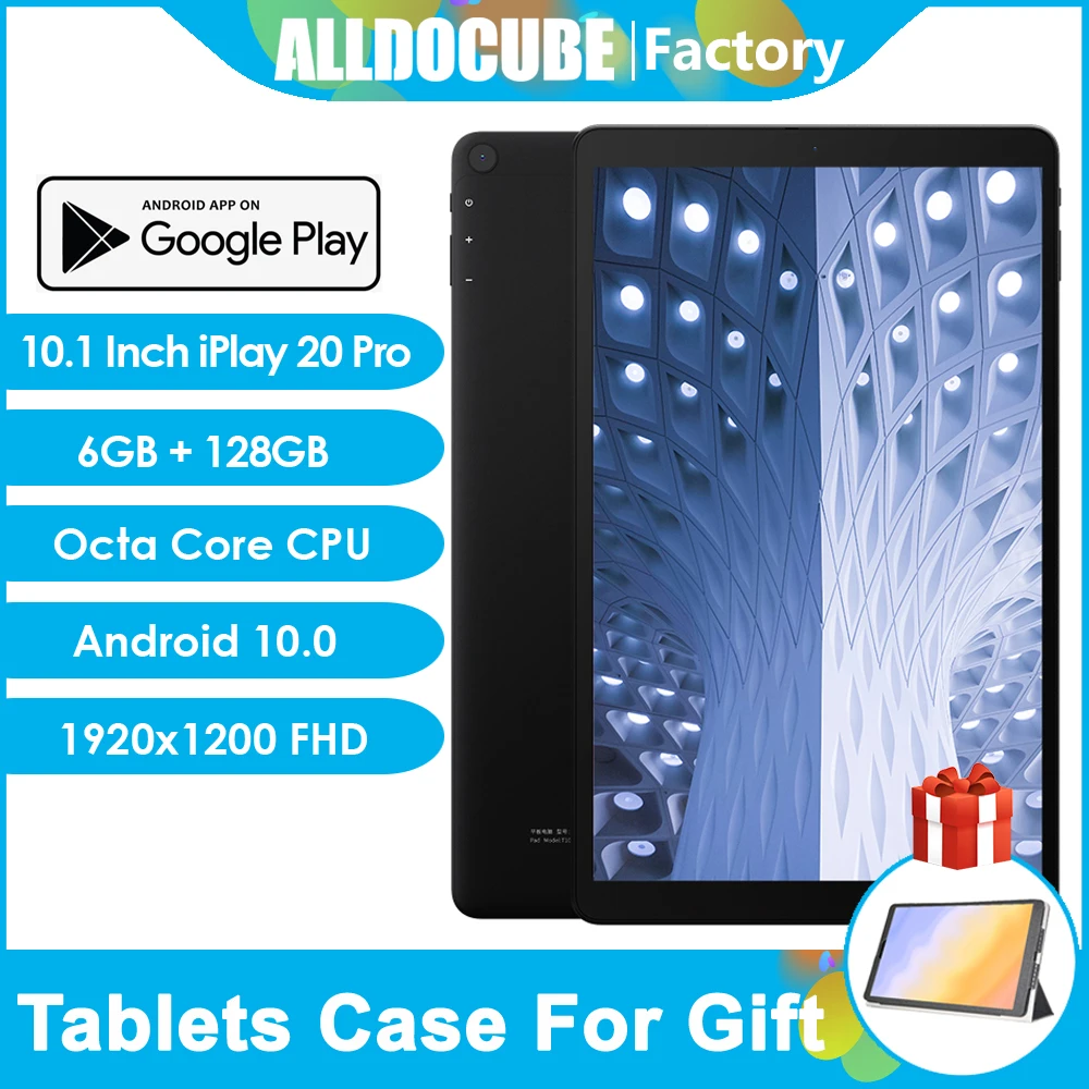 Планшет Alldocube iPlay 20 Pro 10 1 дюйма Android 0 8 ядер 6 + 128 ГБ 1920x1200|Планшеты| |