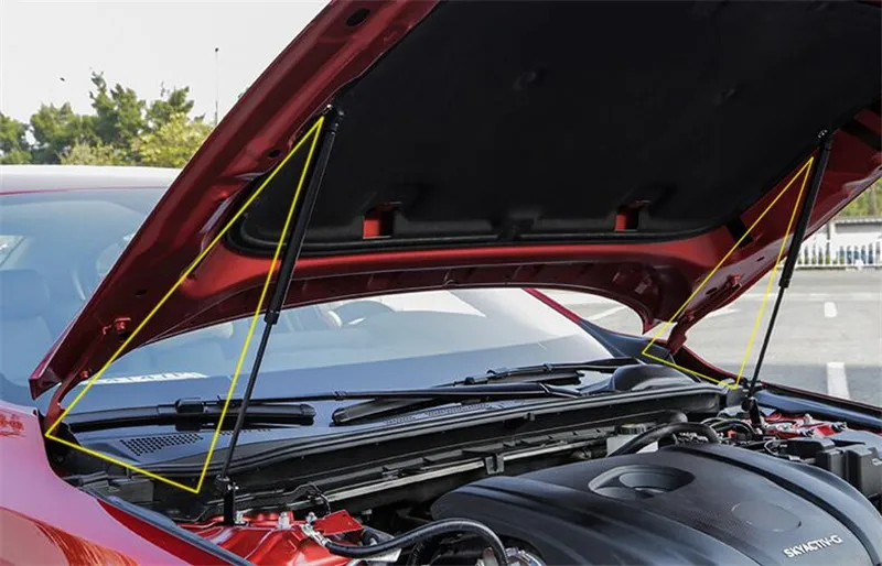 Автомобильные аксессуары для стержня двигателя mazda 3 2019-2020 | Автомобили и