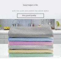 30x40cm 510 pieces of microfiber cleaning towel rags absorbable glass kitchen cleaning rag table and window car dishwashing rag