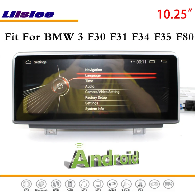Автомобильный Android мультимедийный плеер для BMW 3 F30 F31 F34 F35 F80 2011 2014 2015 2016 2017
