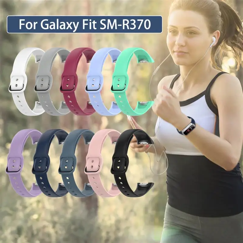 

Силиконовый спортивный ремешок для часов, ремешок на запястье для Samsung Galaxy Fit, аксессуары для умных часов