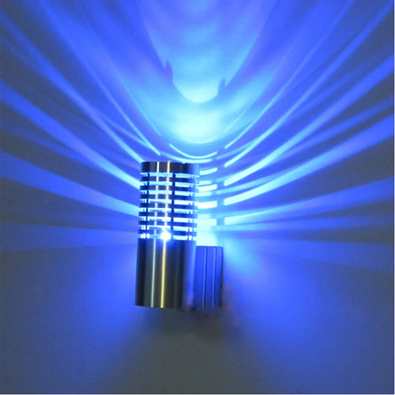 Современные светодиодные Настенные светильники 3 Вт атмосферное светодиодное