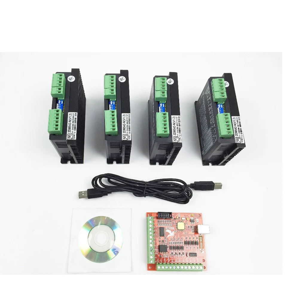 Комплект систем управления с ЧПУ 1 * Красная коммутационная Плата USB MACH3 100 кГц