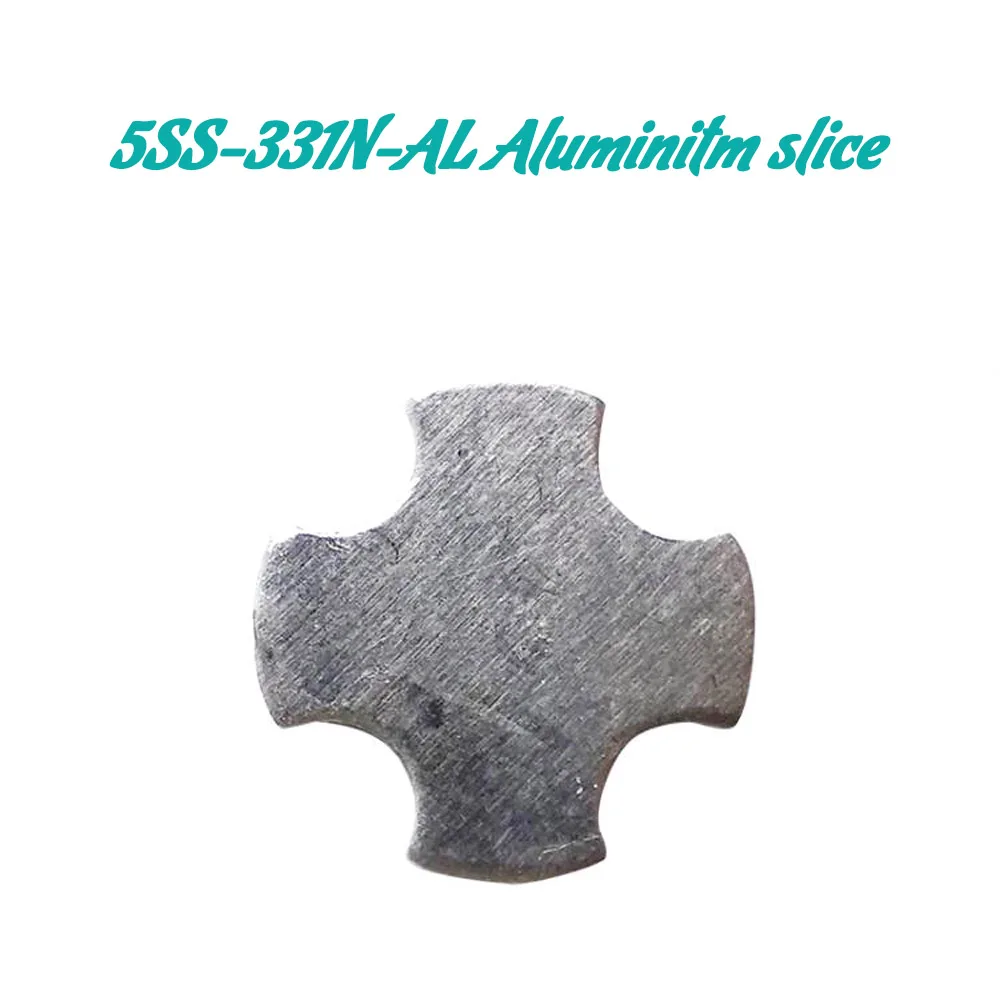 Aluminium slice Pro'sKit аксессуары для SS-331H электрическая станция для распайки оловянного пистолета всасывающий оловянный насос фильтр труба сопло нагреватель игла коврик пружина - Цвет: Aluminium slice