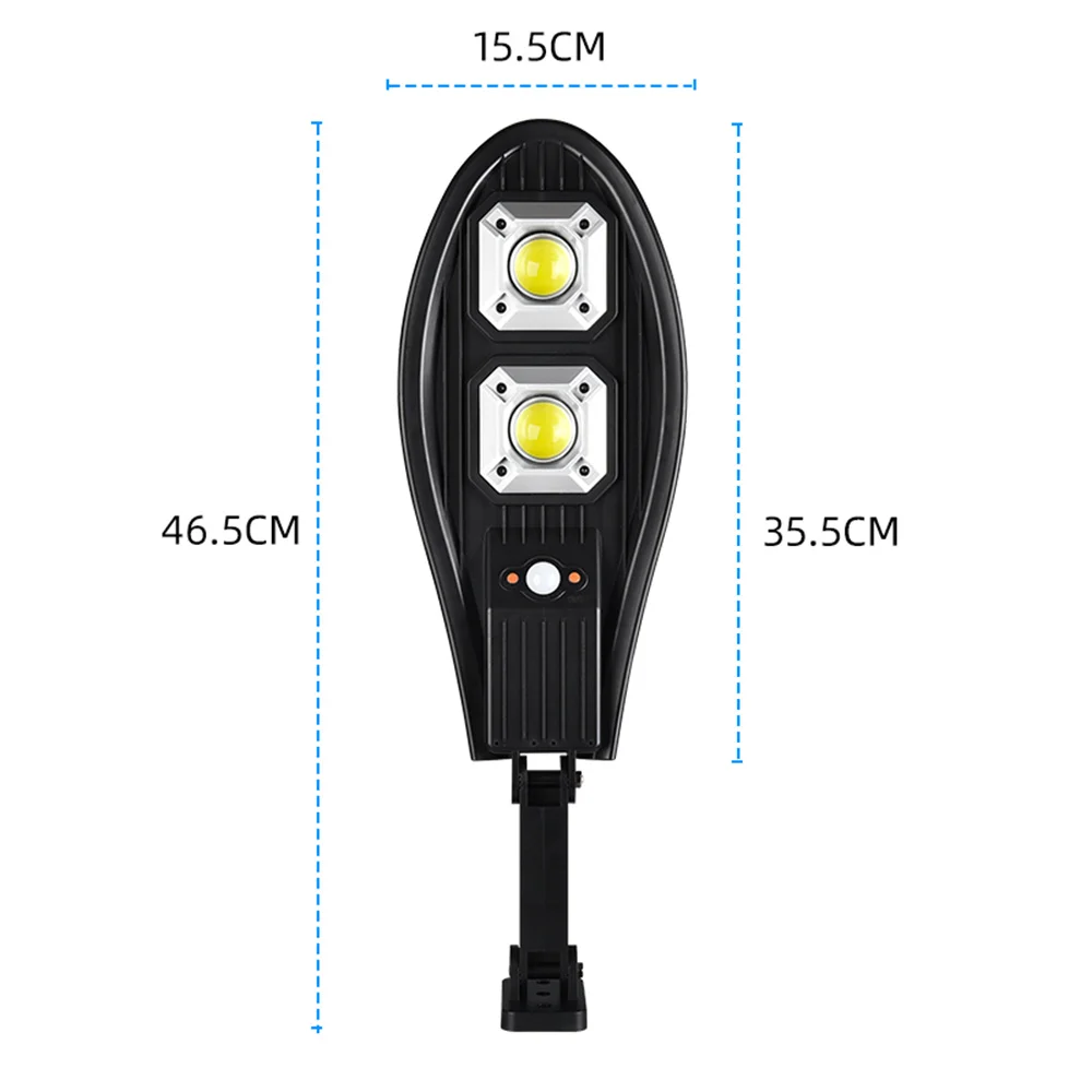 

90COB Outdoor Solar LED Street Light Waterproof Wall Lamp Lantern Garden Square Highway Enhance Lighting Security Wall Light