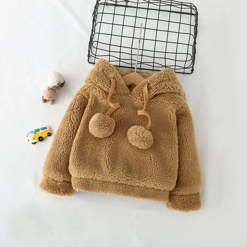 2019 осенне зимнее флисовое пальто Верхняя одежда для девочек и мальчиков детский