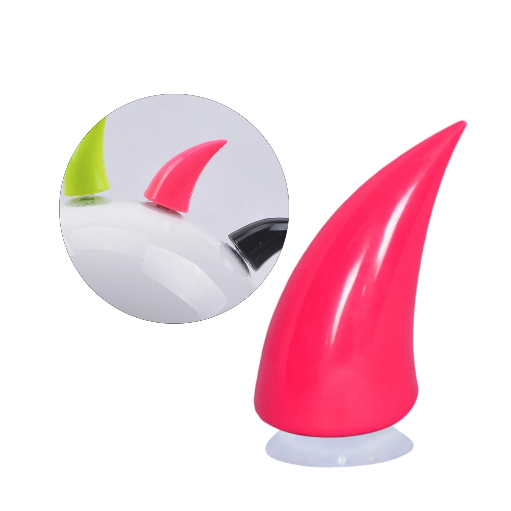 

1PC Car Bike Motorcycle Helmet Devil Horn Motocross Full Face Off Road Helmet Decoration Cycling Accessorie Headwear Sucker