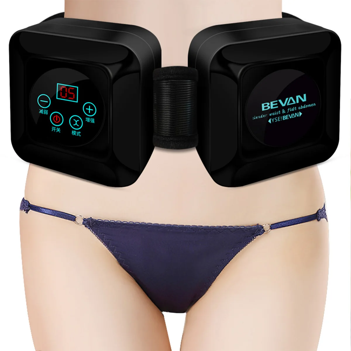 

Fitness Massager Digital Display Fitness Abdominal Muscle Training Stimulator Device Vibration Slimming Massager Rechargeable