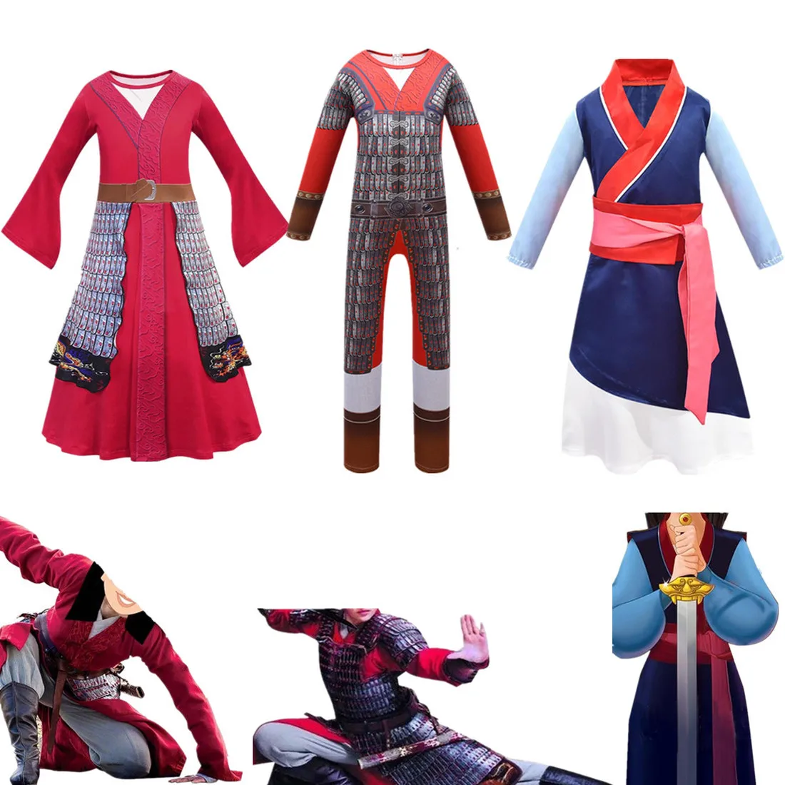 Mulan/одежда с героями мультфильмов Комбинезон мультфильма День благодарения Цвет