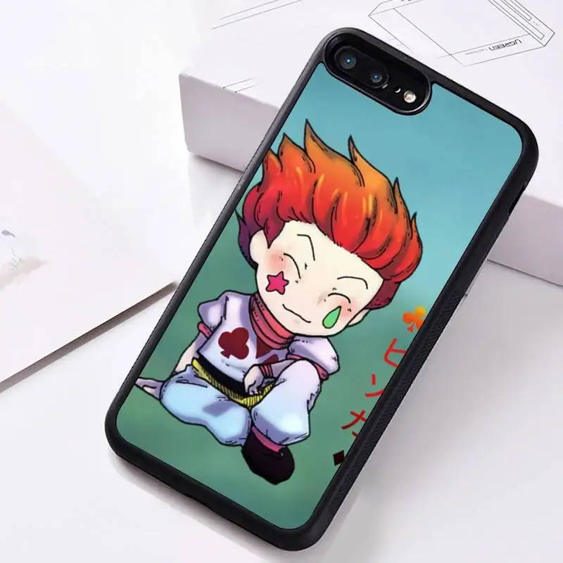 hunter x hunter hisoka anime phone case rubber for iphone 12 pro max mini 11 pro xs max 8 7 6 6s plus x 5s se 2020 xr case free global shipping