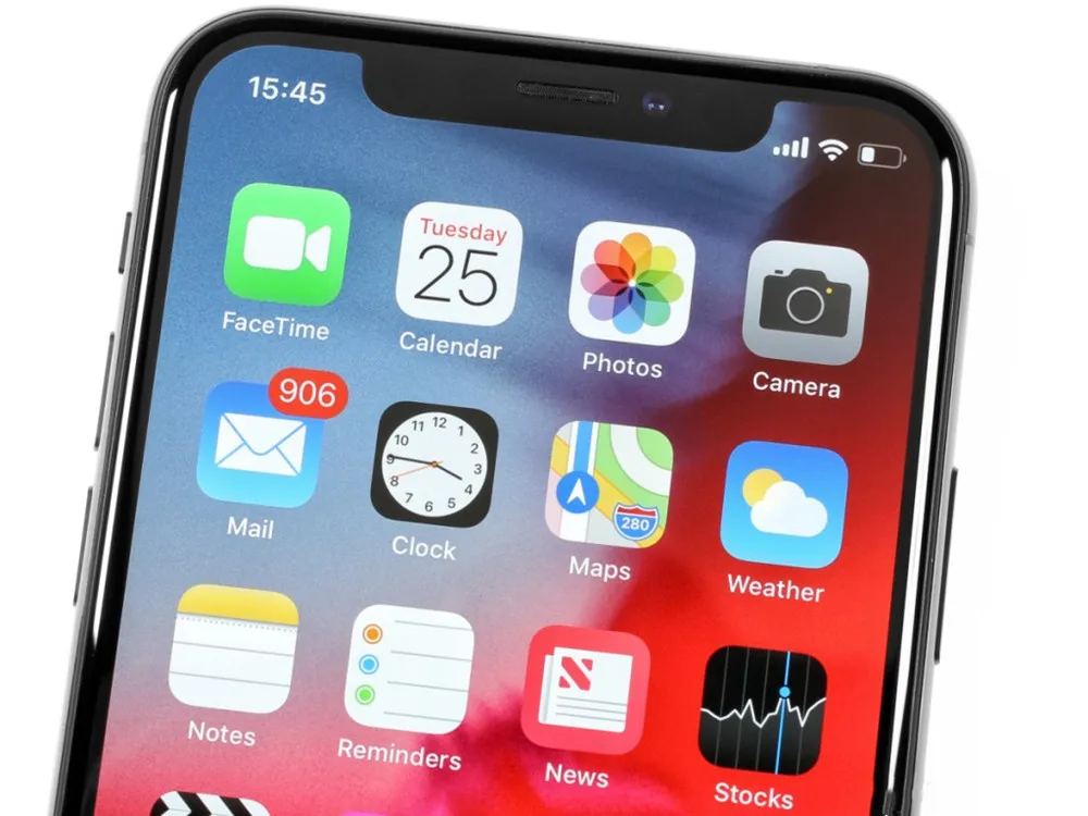 Разблокированный смартфон Apple iPhone XS 5,8 дюйма с функцией распознавания лица и NFC ПЗУ 64 Гб/256 ГБ с шестиядерным процессором Apple Pay