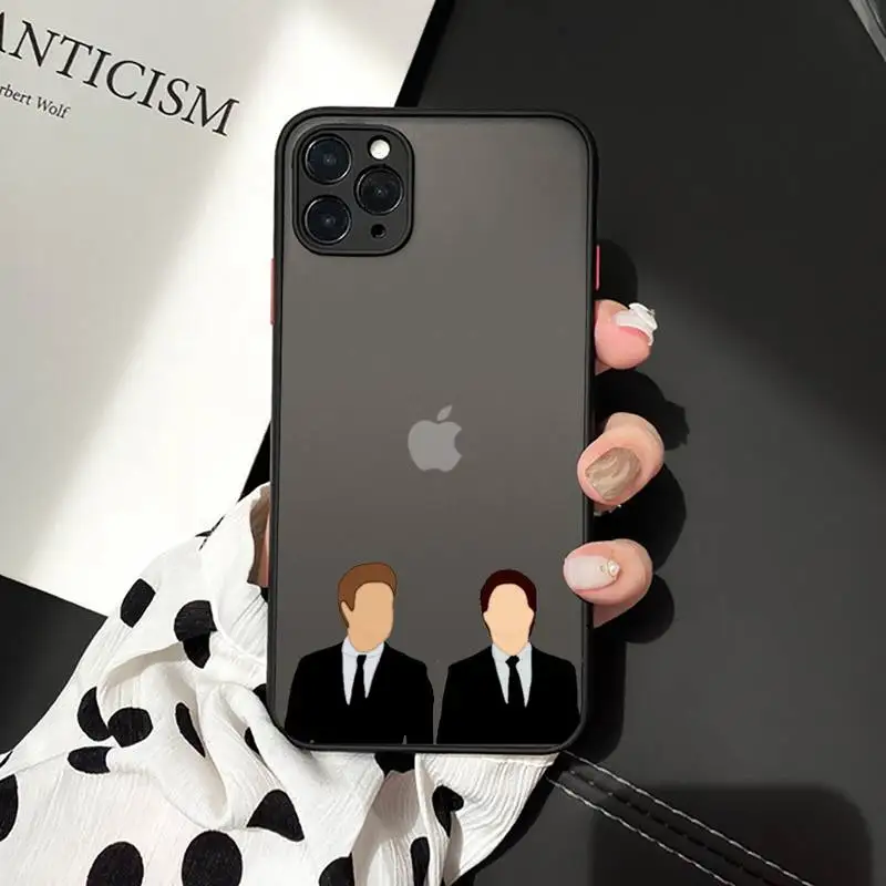 

the Vampire Diaries art design Phone Cases matte transparent For iphone 7 8 11 12 plus mini x xs xr pro max cover