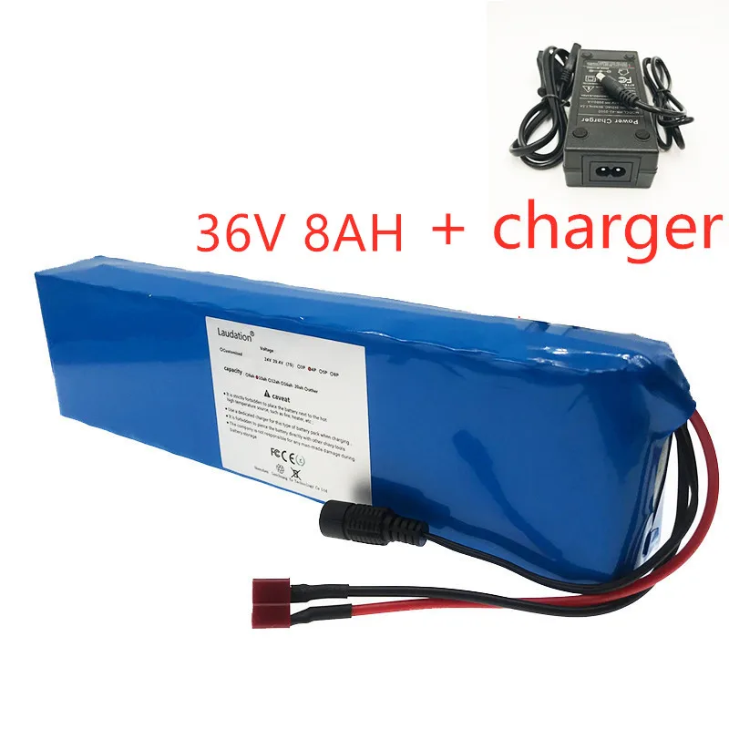 36v 8ah2Acharger 36 В Электрический аккумулятор для велосипеда 42 в 10ah 18650 литий-ионный аккумулятор 500 Вт Высокая мощность и емкость мотоцикла скутер с BMS - Цвет: 36v 8ah2Acharger