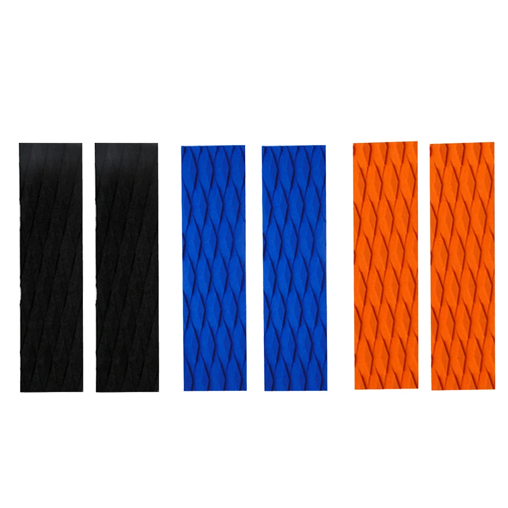 

Baoblaze 2x Anti-skid EVA Surfboard Adhesive Traction Pad Boat Deck Bar Grip