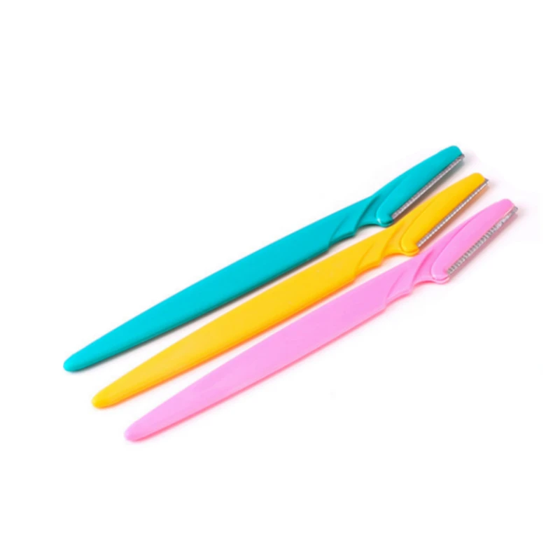 Бритва для бровей 3 шт./компл. лица удаления волос триммер острое мини макияж Нож