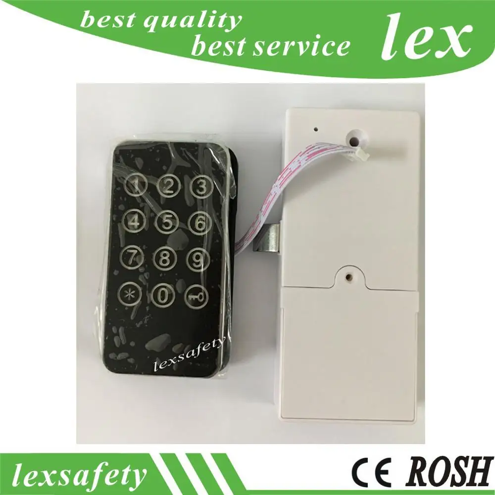 Металлический замок с RFID картой и паролем цифровой электронный для шкафов