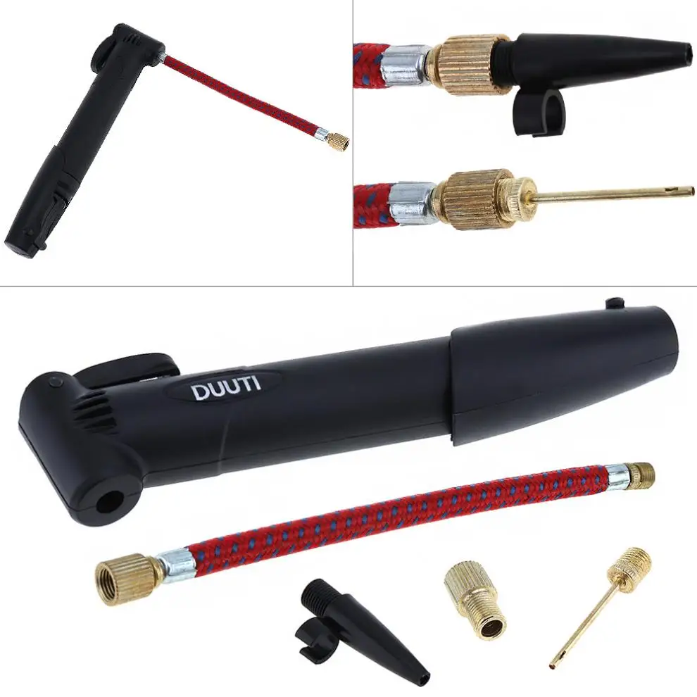 Многофункциональный портативный воздушный насос для велосипедных колес/мячей