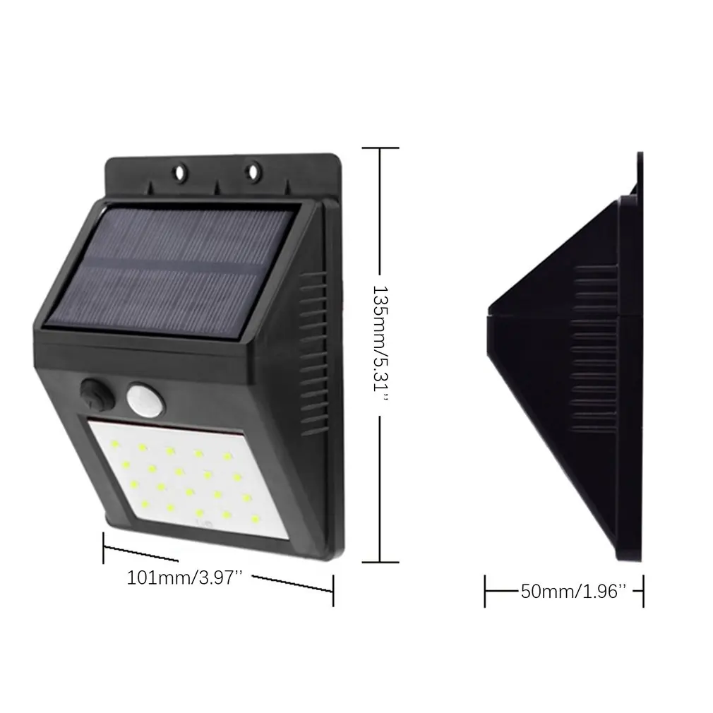 

LED Solar Light Human Body Induction Wall Light Motion Sensor Street Lamp Induction Light