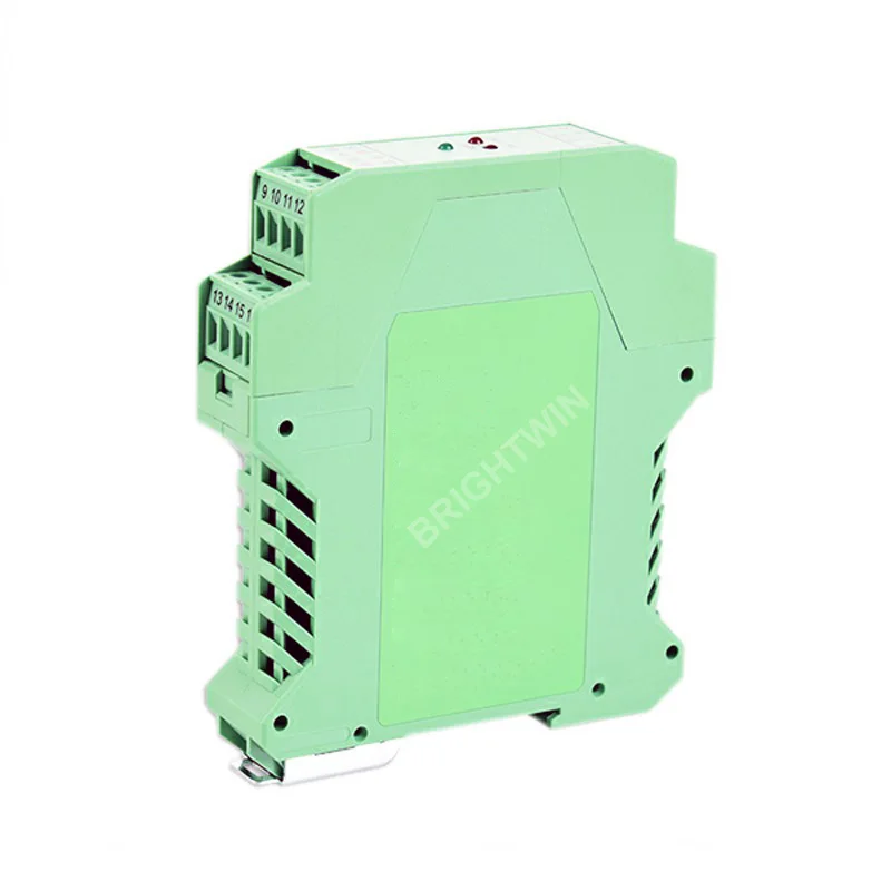 

1.5KV Isolation PT100 to 4-20mA Converter RTD PT100 Temperature Transmitter 2-channel 4-20mA Output 24VDC Power Supply DIN Rail