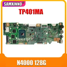 For Asus Vivobook Flip TP401MA TP401M Motherboard  N4000 8GB RAM with 128G SSD