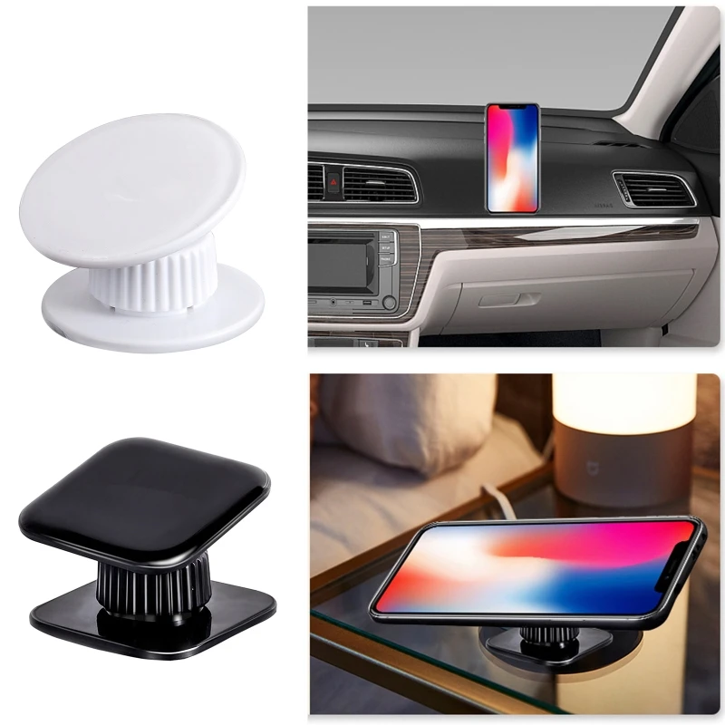 

car accessories 360 Degree Rotate Car Cell Phone Holder Dashboard Sticking Universal Stand Mount Bracket For Mobile Phone
